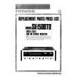 PIONEER SX-1500TD Owner's Manual cover photo