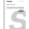 TOSHIBA 65H81 Service Manual cover photo