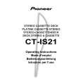 PIONEER CT-IS21 Owner's Manual cover photo
