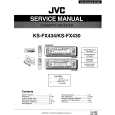 JVC KSFX434 Service Manual cover photo