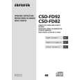 AIWA CSDFD82 Owner's Manual cover photo