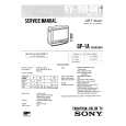 SONY KV2584AS Service Manual cover photo