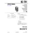 SONY BCTR1 Service Manual cover photo