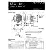 KENWOOD KFC1681 Service Manual cover photo