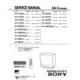 SONY KV29RS25C Service Manual cover photo
