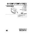 SONY KVF29SZ2 Service Manual cover photo