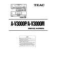 TEAC A-V3000M Service Manual cover photo