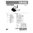 SONY ECMR100 Service Manual cover photo