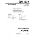 SONY CMTEX22 Service Manual cover photo