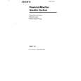 SONY SMS-1P Owner's Manual cover photo