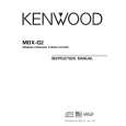 KENWOOD MDX-G2 Owner's Manual cover photo