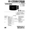 SONY KVC2950B Service Manual cover photo