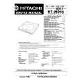 HITACHI HT-MD46 Service Manual cover photo