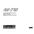 SANSUI RX-710 Owner's Manual cover photo