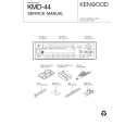 KENWOOD KMD44 Service Manual cover photo