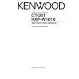 KENWOOD CT201 Owner's Manual cover photo