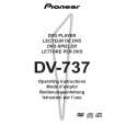 PIONEER DV-737-K/WY Owner's Manual cover photo