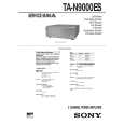SONY TAN9000ES Service Manual cover photo