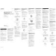 SONY MDR-IF140 Owner's Manual cover photo