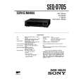 SONY SEQD705 Service Manual cover photo
