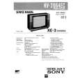SONY KV2064EC Service Manual cover photo