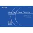 SONY KP-61S75 Owner's Manual cover photo