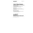 SONY SSCDC132 Owner's Manual cover photo