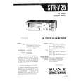 SONY STRV25 Service Manual cover photo