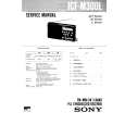 SONY ICFM300L Service Manual cover photo