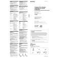 SONY CDX-656 Owner's Manual cover photo