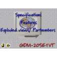SONY GDM20SE1VT Service Manual cover photo