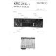 KENWOOD KRC251D Service Manual cover photo