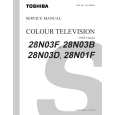 TOSHIBA 28N01F Service Manual cover photo