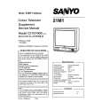 SANYO 21M1 Service Manual cover photo