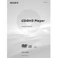 SONY DVP-CX860 Owner's Manual cover photo