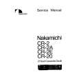 NAKAMICHI CR2 Service Manual cover photo