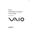 SONY PCG705 Owner's Manual cover photo