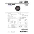 SONY XSF1311 Service Manual cover photo