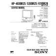 SONY KP46XBR25 Service Manual cover photo