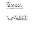 SONY PCVR553DS Owner's Manual cover photo