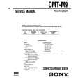 SONY CMT-M9 Service Manual cover photo