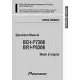 PIONEER DEH-P6300 Owner's Manual cover photo