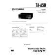 SONY TAA50 Service Manual cover photo