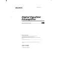 SONY XDP-210EQ Owner's Manual cover photo