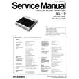 TECHNICS SL10 Service Manual cover photo