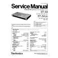 TECHNICS STS4 Service Manual cover photo