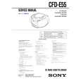 SONY CFDE55 Service Manual cover photo