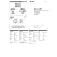 SONY XS-L1090P5 Owner's Manual cover photo