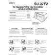 SONY SU27F2 Owner's Manual cover photo