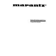 MARANTZ CDR1 Owner's Manual cover photo